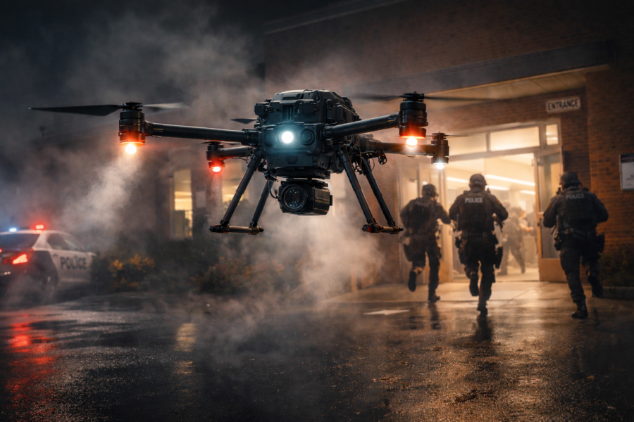 “Guardian Angel” Drones for Schools